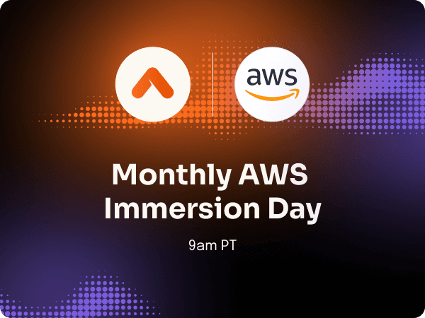 Monthly AWS Immersion Day (9am PT)