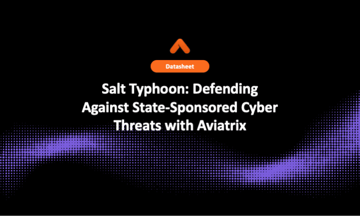 Salt Typhoon: Defending Against State-Sponsored Cyber Threats with Aviatrix